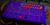 Roulette | American 0-00 layout | 72x141cm / 28.5x55.5in | right to left | blue-purple